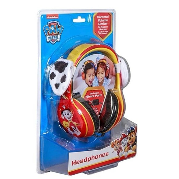 Paw Patrol Marshall Kids Headphones, Adjustable Headband​ - Picture 3 of 6